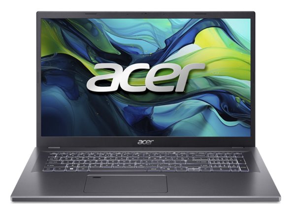 Acer Aspire 17 (A17-51M-31ZG) Core 3 100U/16GB/512GB SSD/17,3" FHD IPS/AI/Win11 Pro/šedá (obrázek pro) Acer Aspire 17 (A17-51M-31ZG) Core 3 100U/16GB/512GB SSD/17,3" FHD IPS/AI/Win11 Pro/šedá