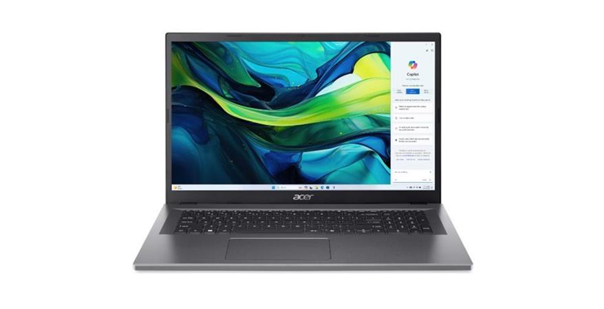 Acer Aspire 17 (A17-51M-56AX) Core 5 120U/16GB/512GB SSD/17,3"/Win11 Home/šedá (obrázek pro) Acer Aspire 17 (A17-51M-56AX) Core 5 120U/16GB/512GB SSD/17,3"/Win11 Home/šedá