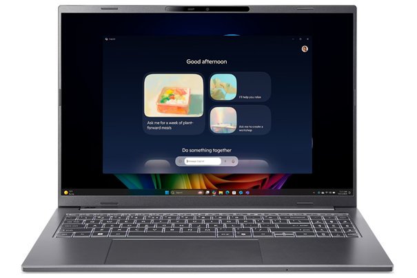 (obrázek pro) Acer Aspire 16 AI (A16-52M-515P) Core Ultra 5 226V/16GB/1TB SSD/16" WUXGA IPS 120 Hz/IR cam/Win11 Home/šedá