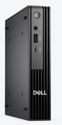 DELL Pro Micro QCM1250 Core Ultra 5 235T/8GB/512GB SSD/keyboard+mouse/W11P/3Y ProSpt/černá (obrázek pro) DELL Pro Micro QCM1250 Core Ultra 5 235T/8GB/512GB SSD/keyboard+mouse/W11P/3Y ProSpt/černá