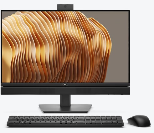 (obrázek pro) DELL Pro 24 All-in-One QC24251 Core Ultra 7 265/16GB/512GB SSD/24" FHD/keyboard+mouse/W11P/3Y ProSpt/černá