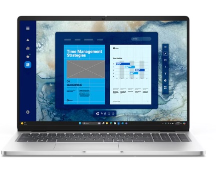 (obrázek pro) DELL Pro 16 Plus PB16255 AMD Ryzen 5 220/16GB/512GB SSD/16" IPS FHD+/IR Cam & Mic/W11P/3Y ProSpt/stříbrná