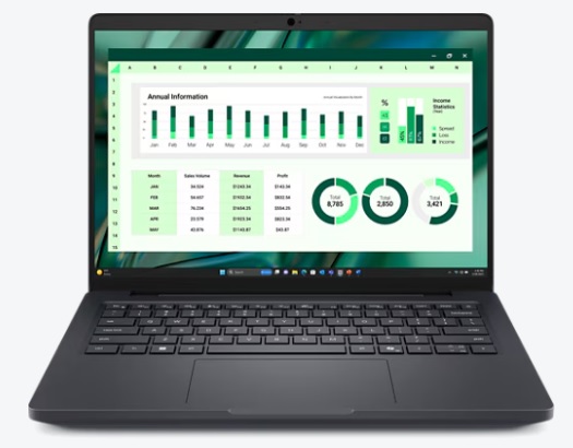 (obrázek pro) DELL Pro Max 14 MC14250 Core Ultra 7 265H/32GB/1TB SSD/RTX PRO 500/14" FHD+ +IR/W11P/3Y ProSpt/šedá