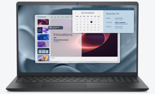 DELL Pro 15 Essential PV15250/i7-1355U/16GB/1TB SSD/15,6" IPS FHD 120 Hz/FPR/W11P/3Y ProSpt/černá (obrázek pro) DELL Pro 15 Essential PV15250/i7-1355U/16GB/1TB SSD/15,6" IPS FHD 120 Hz/FPR/W11P/3Y ProSpt/černá