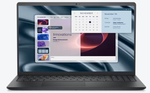 DELL Pro 15 Essential PV15255/Ryzen 5 7520U/8GB/512GB SSD/15,6" IPS FHD 120 Hz/FPR/W11H/3Y ProSpt/černá (obrázek pro) DELL Pro 15 Essential PV15255/Ryzen 5 7520U/8GB/512GB SSD/15,6" IPS FHD 120 Hz/FPR/W11H/3Y ProSpt/černá