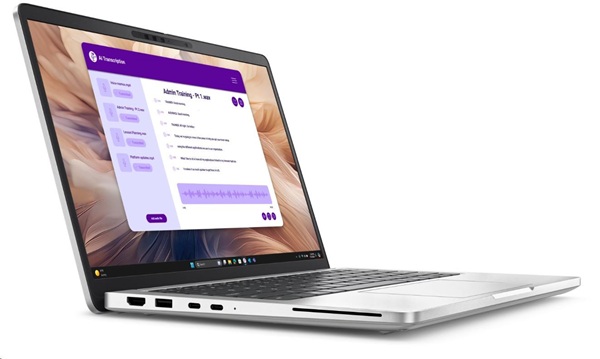 DELL Pro 13 Plus PB13250 Copilot+/U7-268V/32GB/512GB SSD/13,3" IPS Touch FHD+/IR cam+mic/W11P/3Y ProSpt/stříbrná (obrázek pro) DELL Pro 13 Plus PB13250 Copilot+/U7-268V/32GB/512GB SSD/13,3" IPS Touch FHD+/IR cam+mic/W11P/3Y ProSpt/stříbrná
