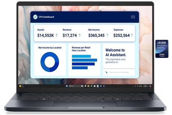 DELL Pro 14 Premium PA14250 Copilot+/U7-266V/16GB/512GB SSD/14" FHD+/IR cam/FPR/W11P/3Y ProSpt/šedá (obrázek pro) DELL Pro 14 Premium PA14250 Copilot+/U7-266V/16GB/512GB SSD/14" FHD+/IR cam/FPR/W11P/3Y ProSpt/šedá