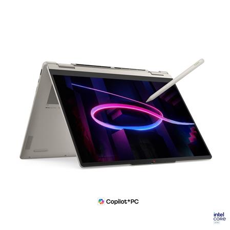 (obrázek pro) Lenovo YOGA 7 2-in-1 Ultra7 355/AI/32GB/1TB SSD/14"/2,8K/OLED/Touch/120Hz/až 1100nitů/Pero/3r OnSite/WIN11 PRO/béžová